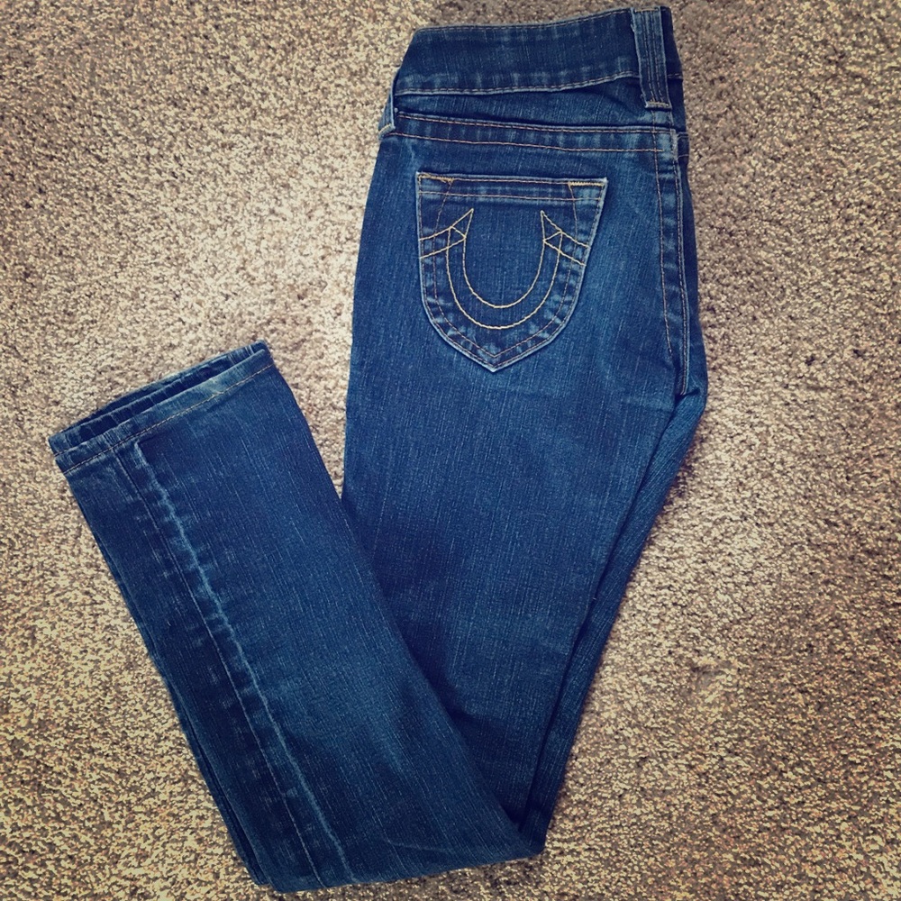 True Religion straight leg jeans